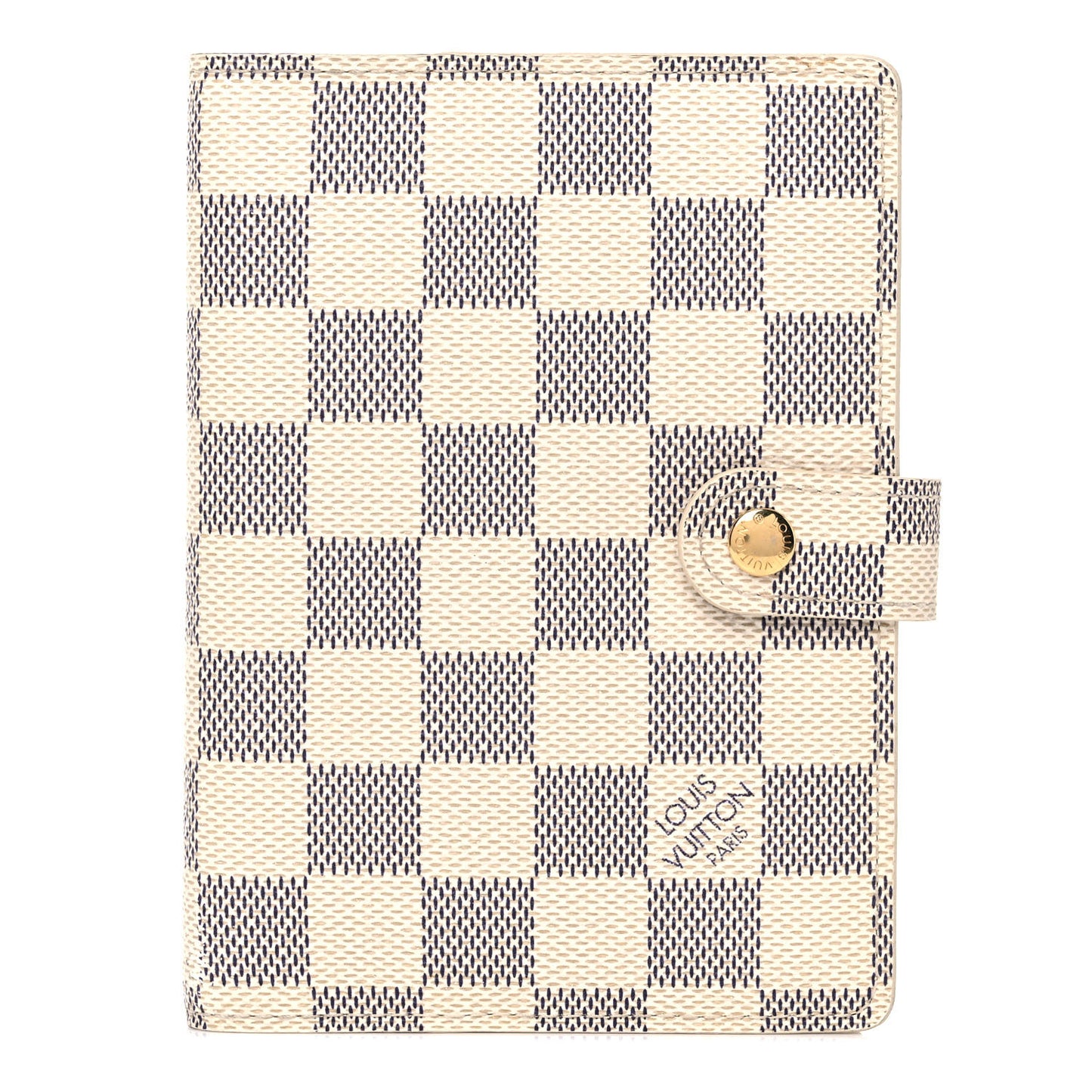 Damier Azur Small Ring Agenda Cover