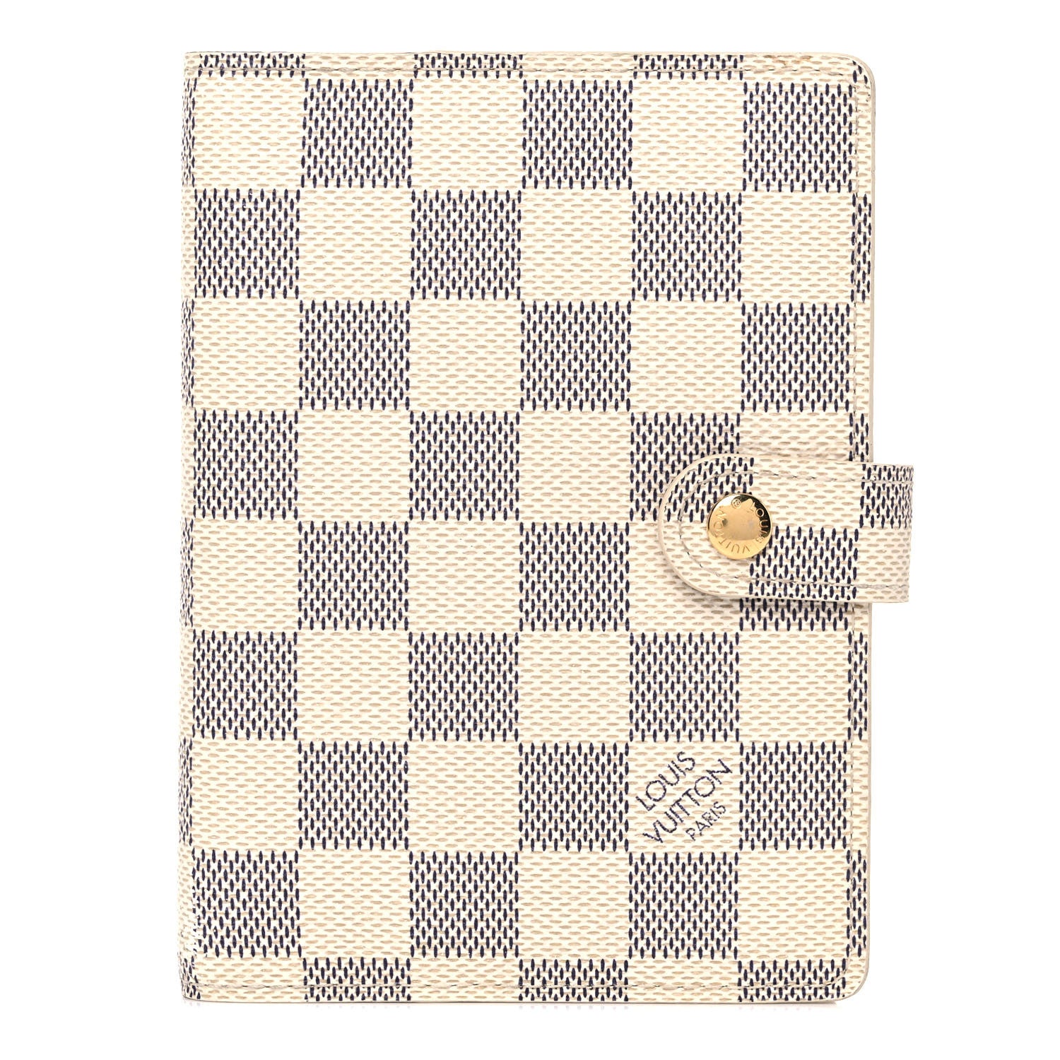 Louis Vuitton Damier Azur Small Ring Agenda Cover 1 of 15