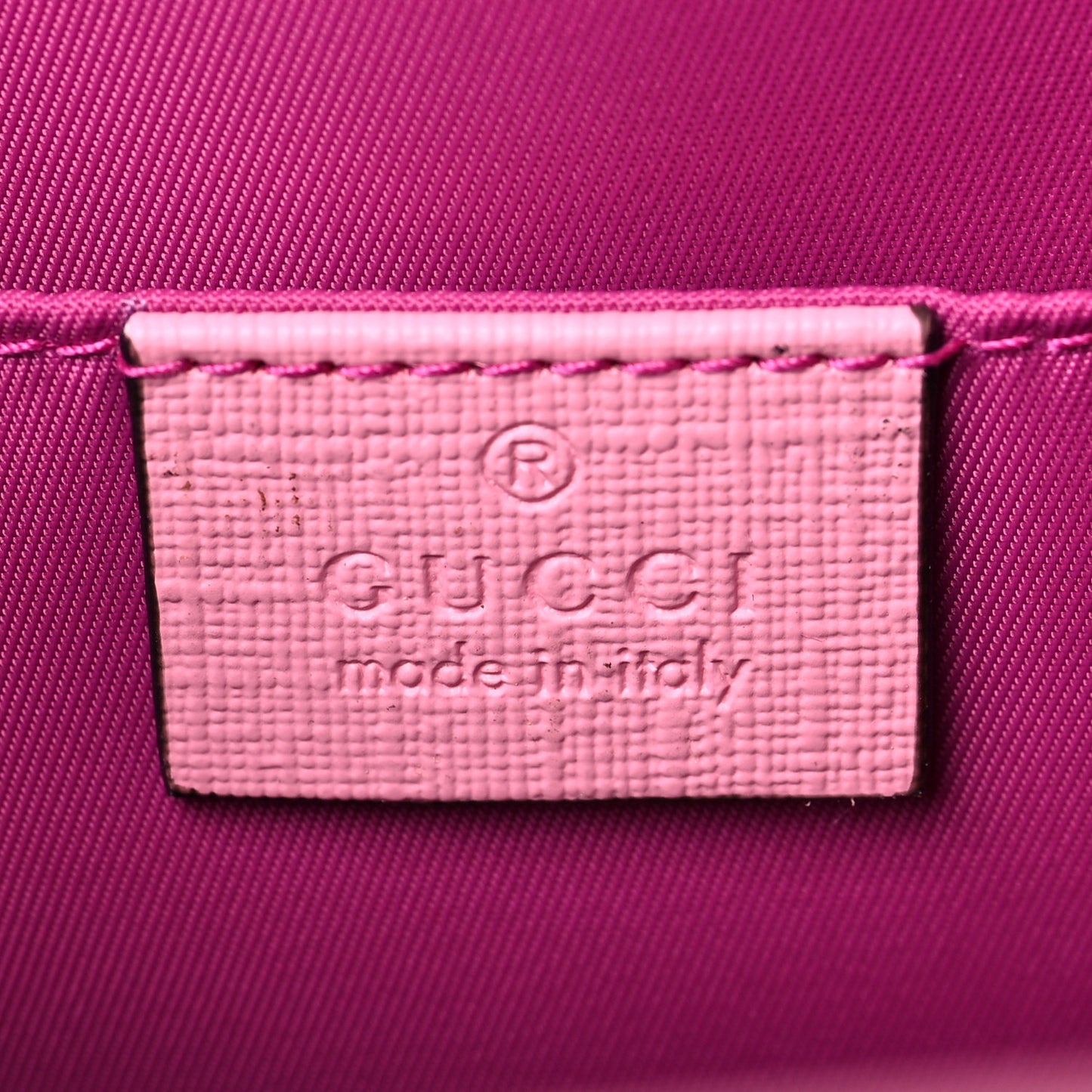 GG Supreme Monogram 3-D Strawberry Childrens Tote Beige Ebony Lotus Pink Fuxia Emerald