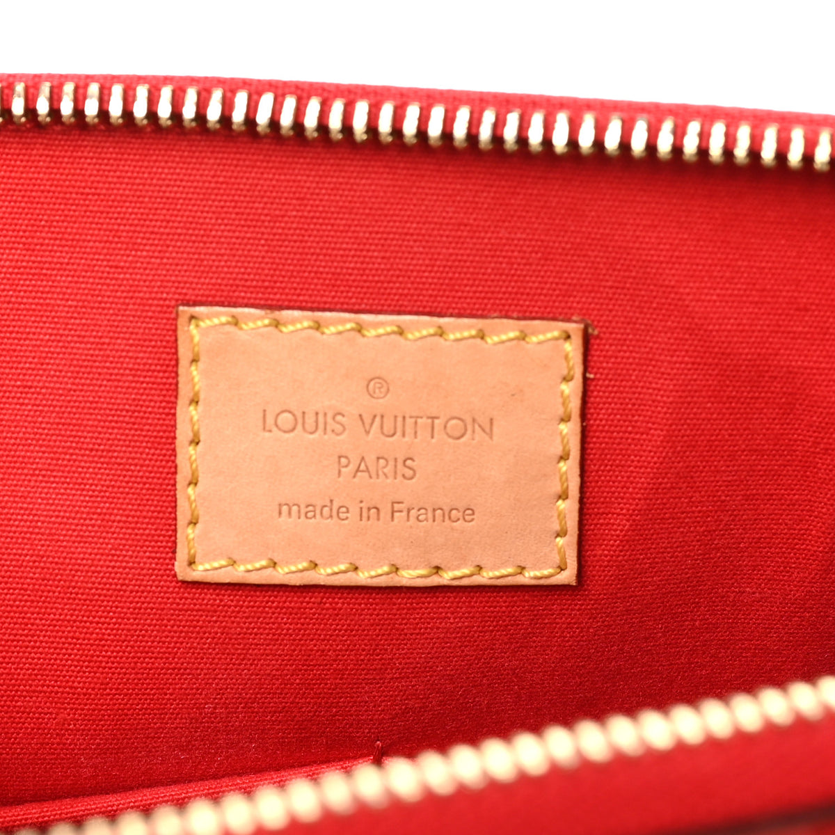 Louis Vuitton Vernis Alma PM Pomme D'Amour 6 of 10