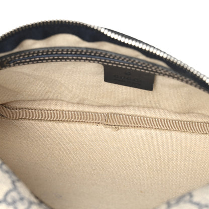 Gucci GG Supreme Monogram Belt Bag Navy 5 of 11