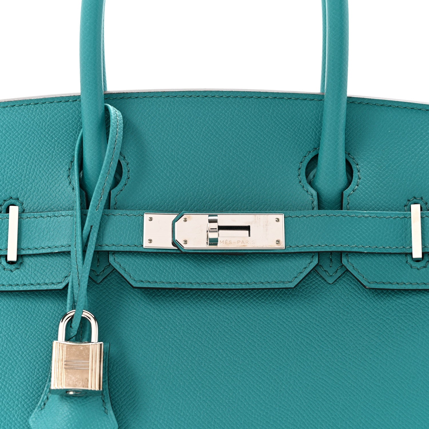Hermes Epsom Birkin 30 Bleu Paon 8 of 15