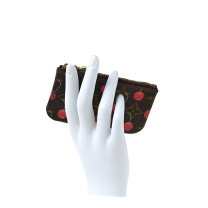 Louis Vuitton Monogram Cerises Key Pouch 2 of 9