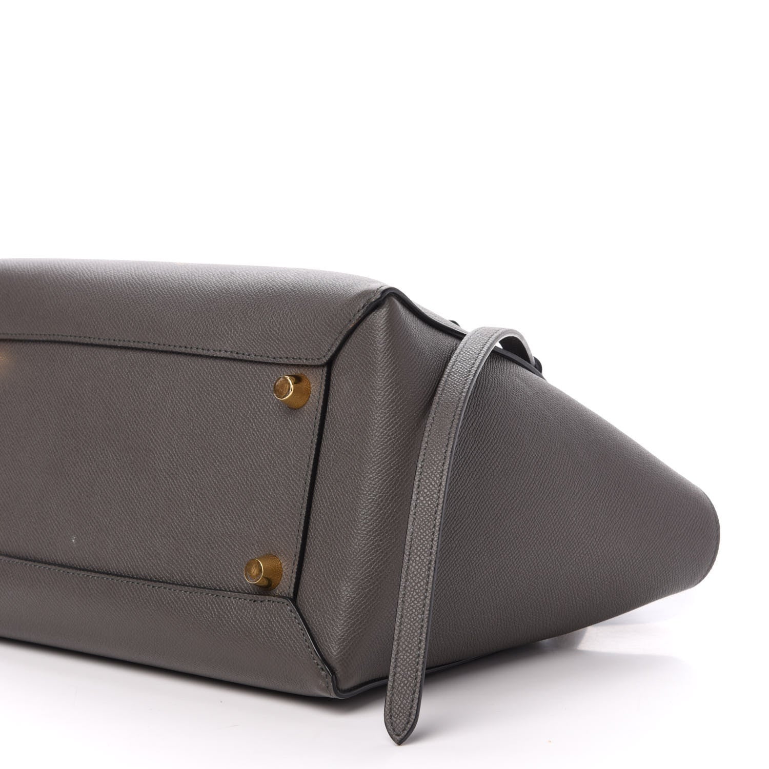 Celine Grained Calfskin Mini Belt Bag Grey 8 of 9