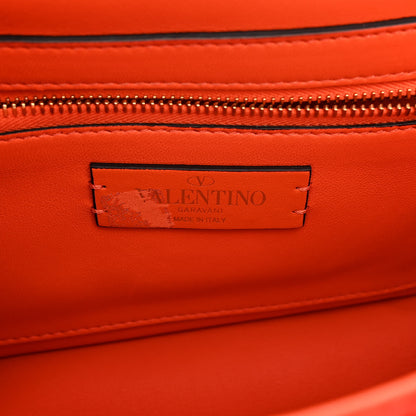 Valentino Garavani Cashmere Medium Roman Stud Shoulder Bag Titian 6 of 10