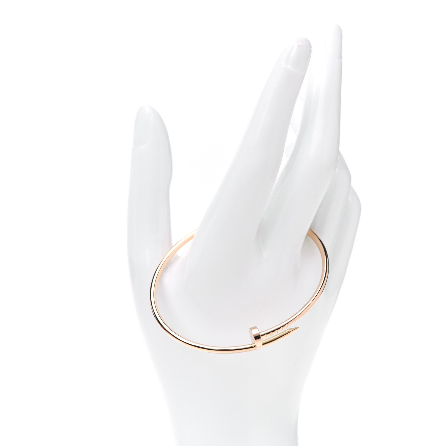 Cartier 18K Pink Gold Small Juste Un Clou Bracelet 18 2 of 5