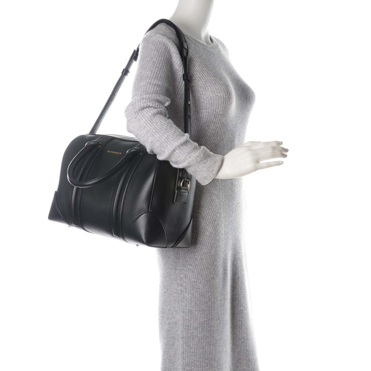 Givenchy Lambskin Medium Lucrezia Black 2 of 7
