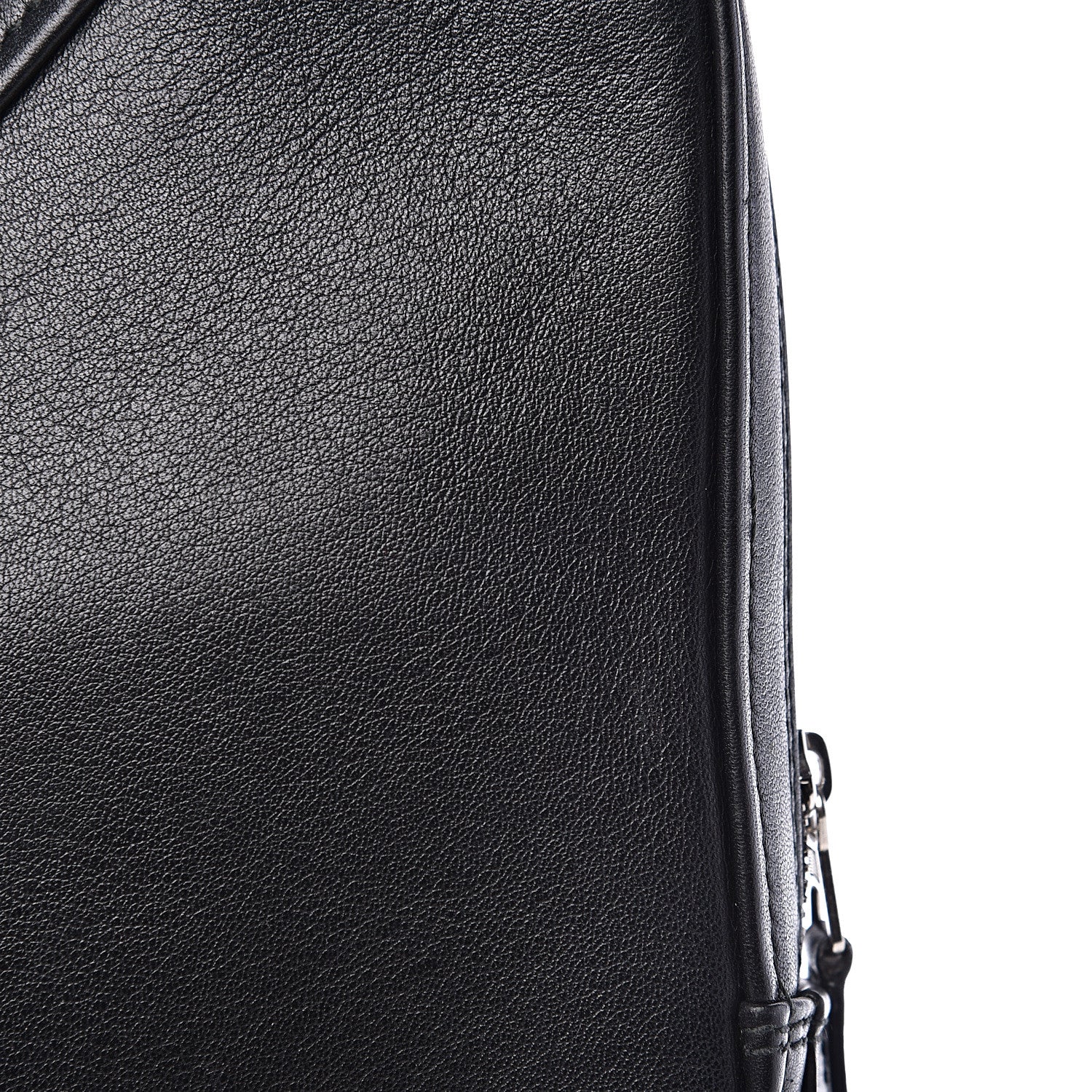 Balenciaga Calfskin M Triangle Pouch Black 10 of 10