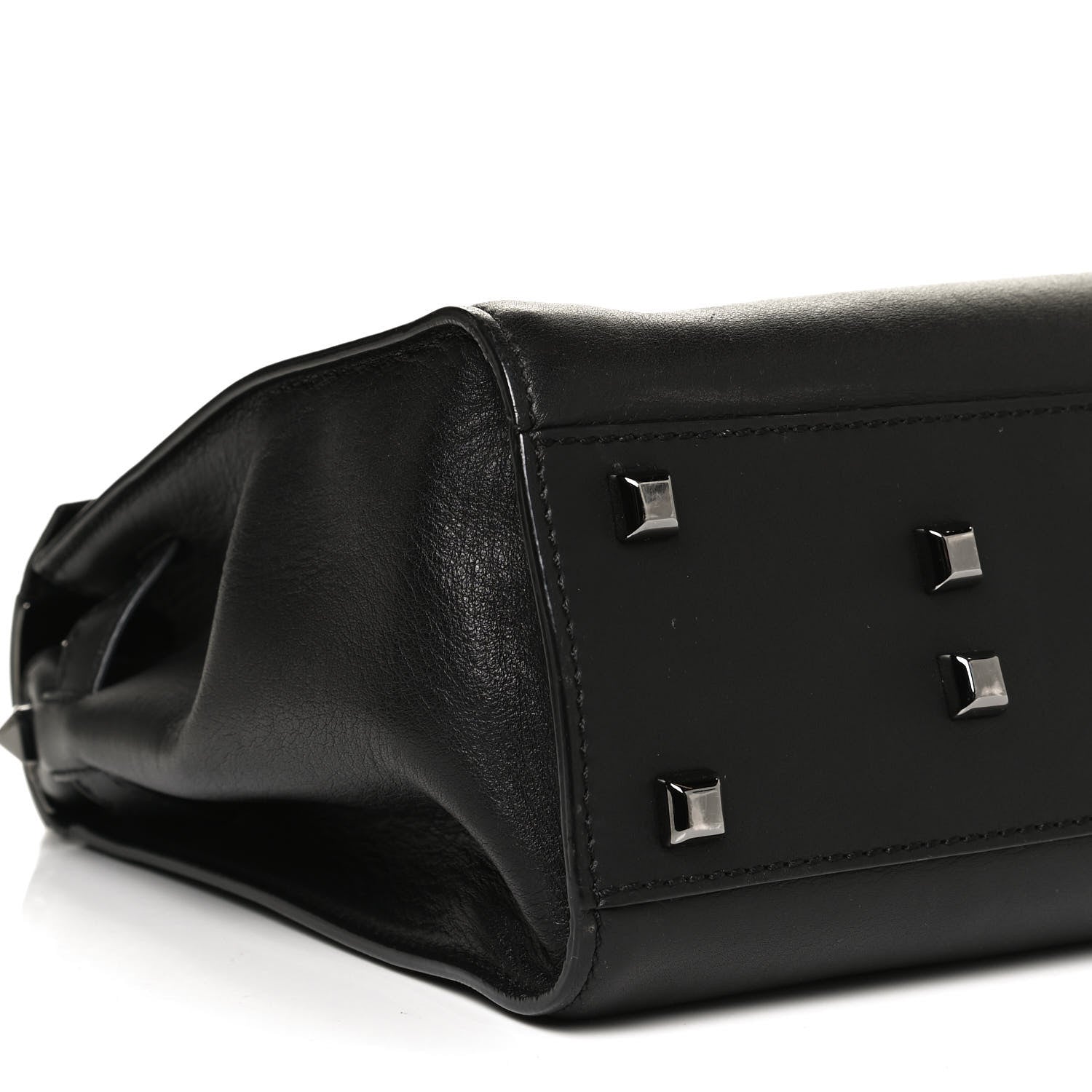 Valentino Garavani Calfskin Medium My Rockstud Frame Bag Black 10 of 12