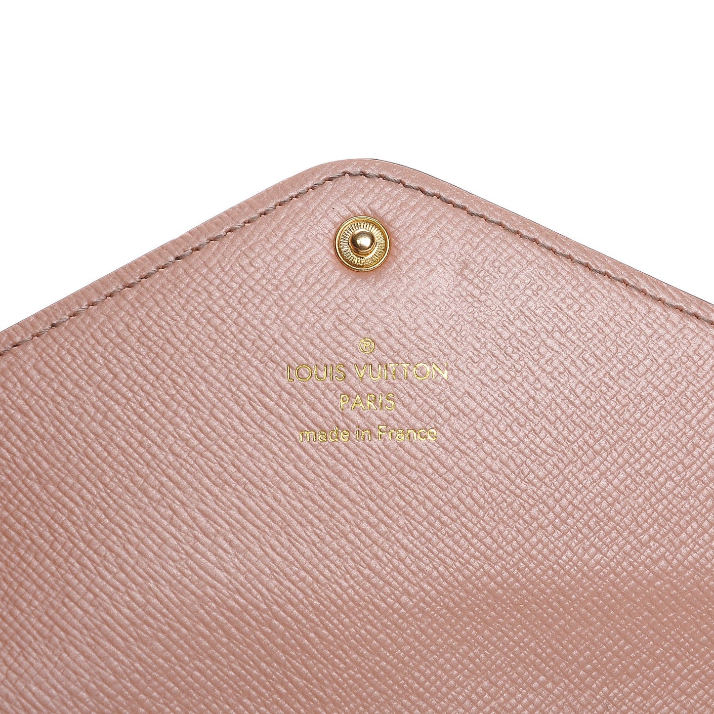 Monogram Josephine Wallet Rose Nacre