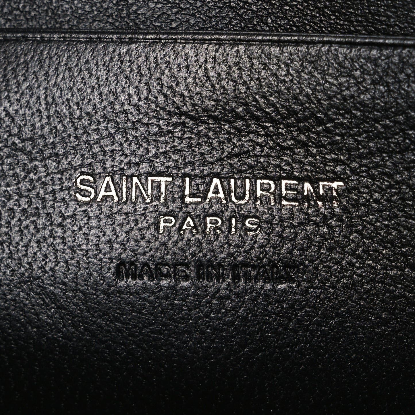 Calfskin Matelasse Monochrome Monogram Mini Lou Camera Bag Black