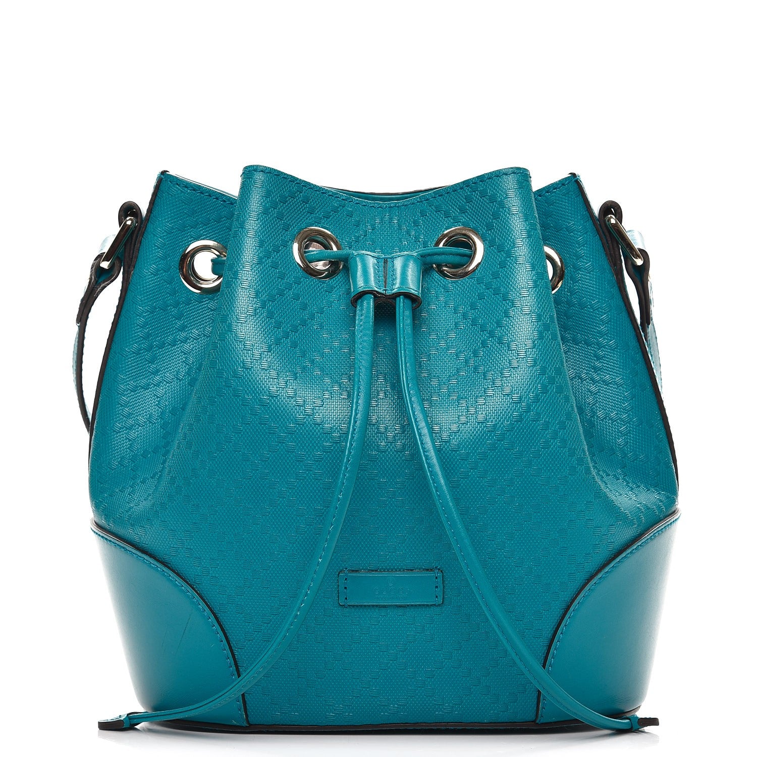 Gucci Hilary Lux Bright Diamante Small Bucket Bag Deep Cobalt 1 of 11