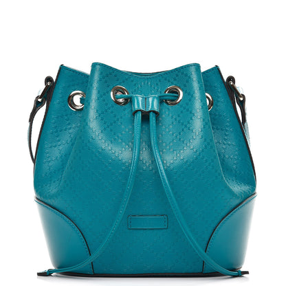 Gucci Hilary Lux Bright Diamante Small Bucket Bag Deep Cobalt 1 of 11