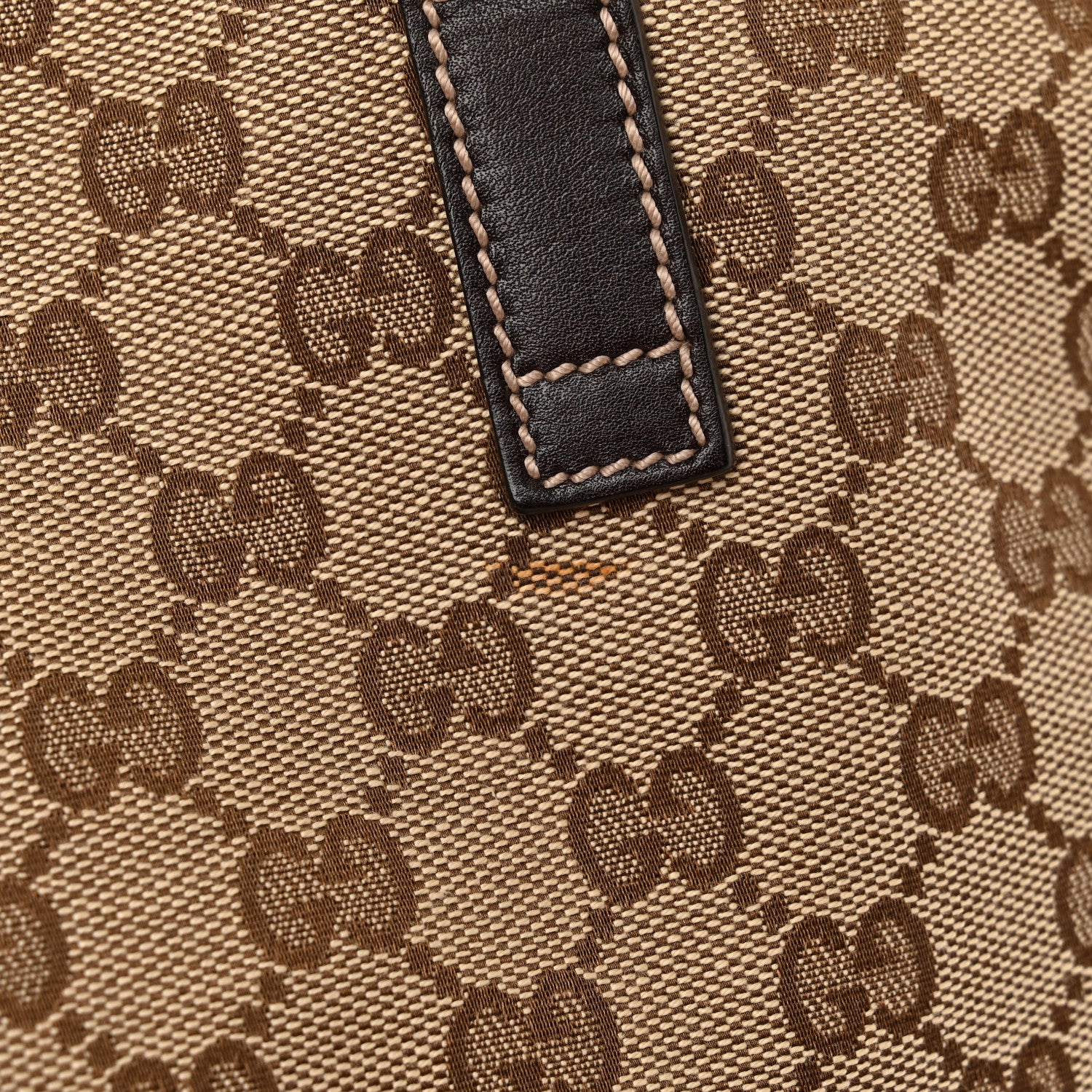 Gucci Monogram Medium New Britt Tote Brown 13 of 15