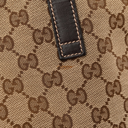 Gucci Monogram Medium New Britt Tote Brown 13 of 15