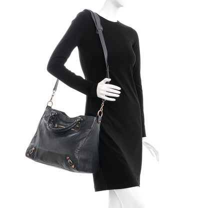 Balenciaga Agneau Giant 12 Rose Gold Hardware Velo Anthracite 2 of 9