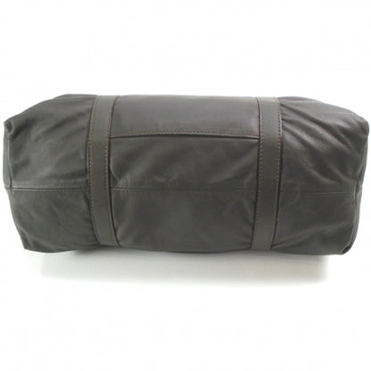 Lanvin Leather Draped Frame Bag Grey 4 of 8