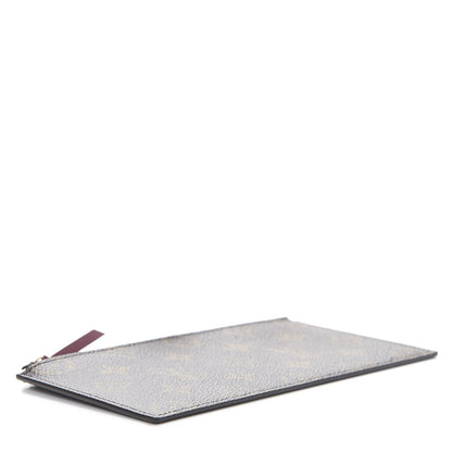 Louis Vuitton Monogram Felicie Chain Wallet Zippered Insert Fuchsia 4 of 7