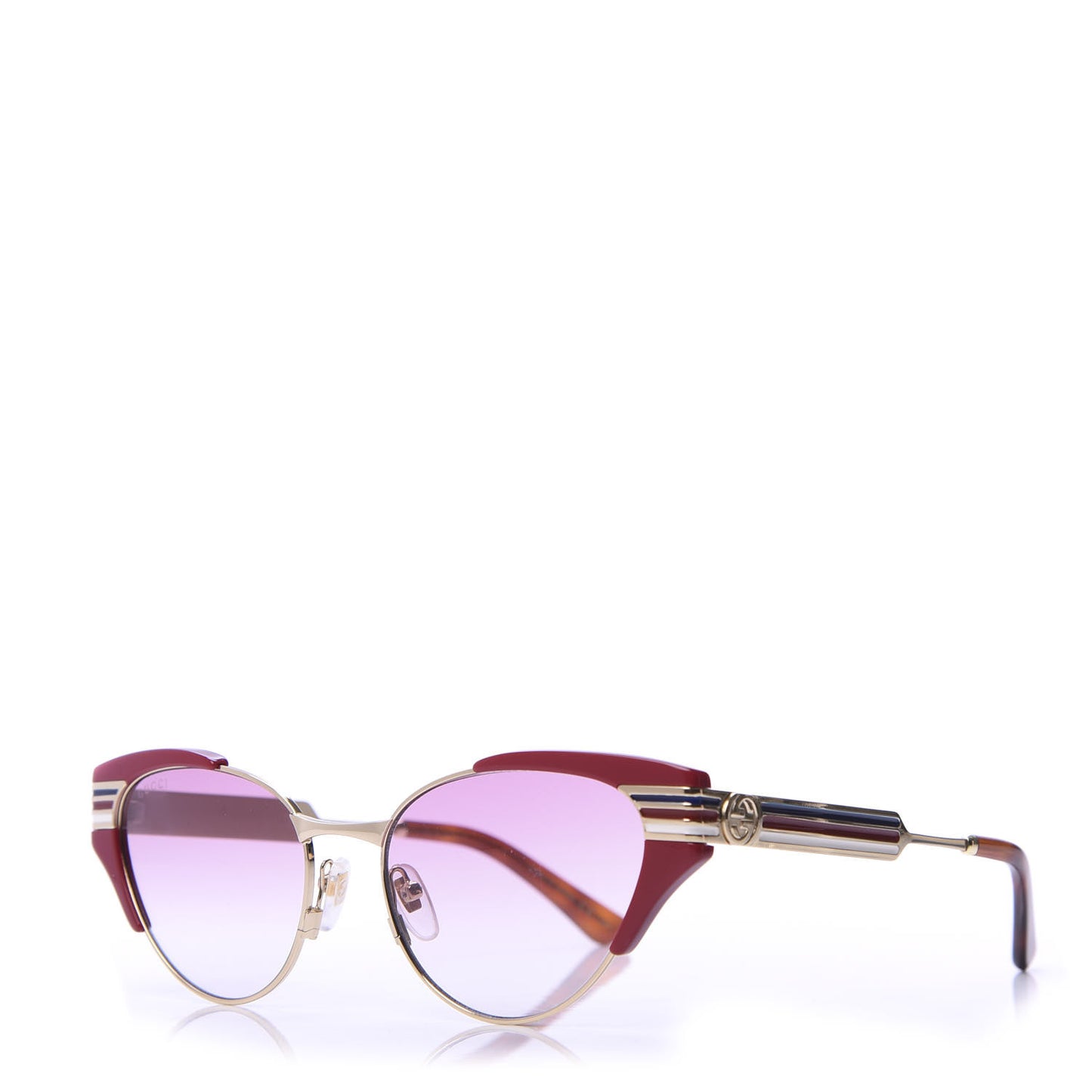 Cat Eye Web Sunglasses GG0522S Red