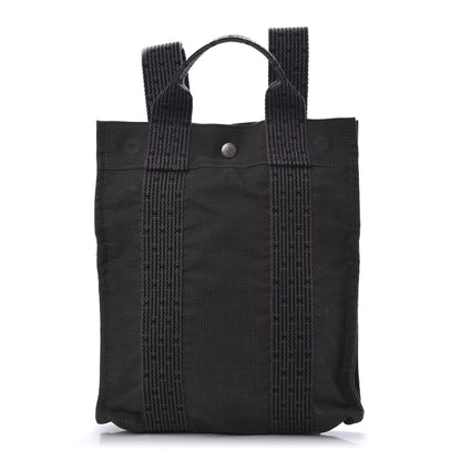 Hermes Canvas Herline Backpack Grey 1 of 18