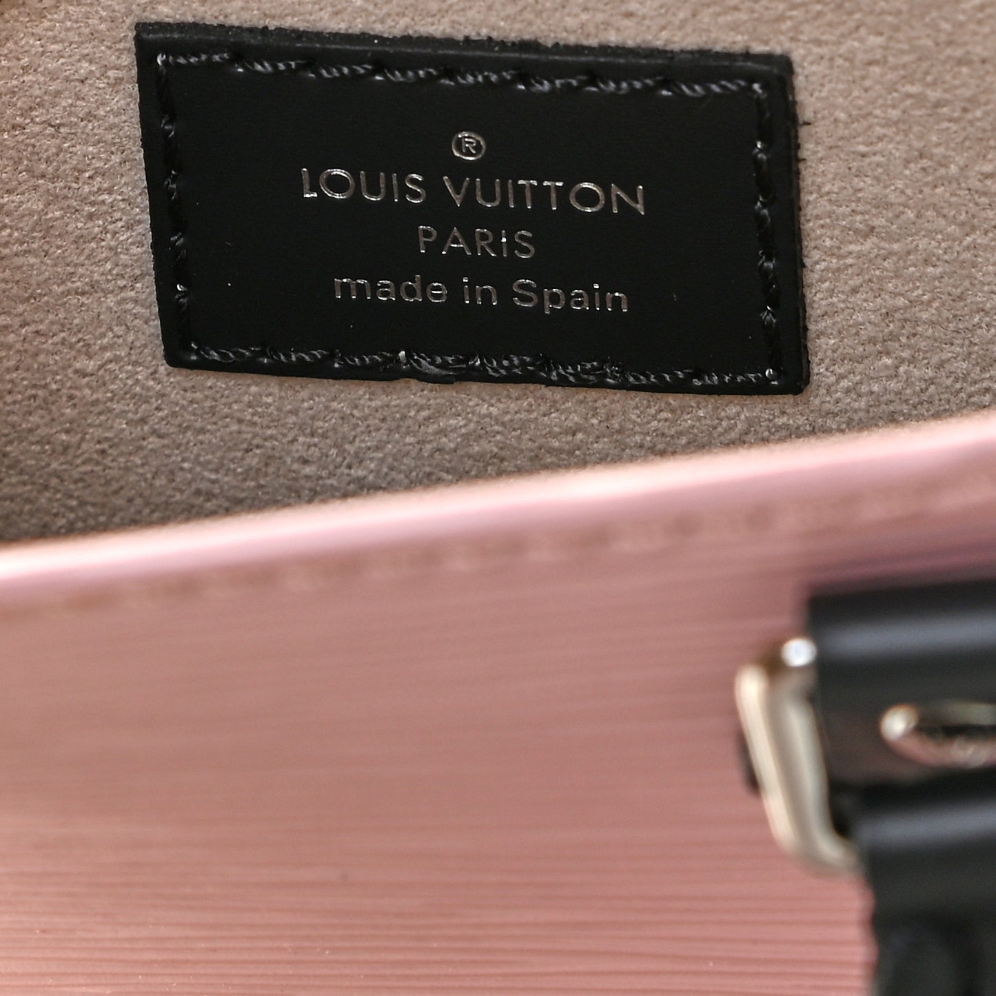 Epi Petit Sac Plat Rose Ballerine