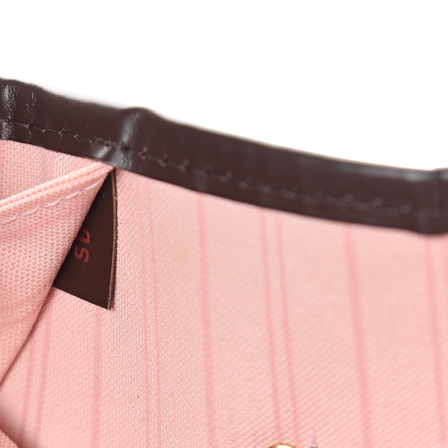 Damier Ebene Neo Neverfull MM Rose Ballerine