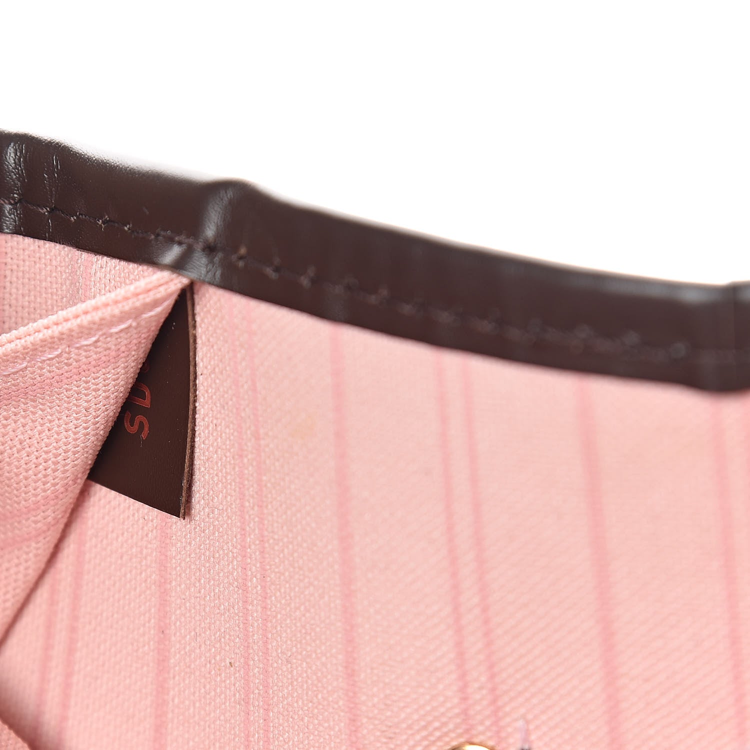 Louis Vuitton Damier Ebene Neo Neverfull MM Rose Ballerine 7 of 10