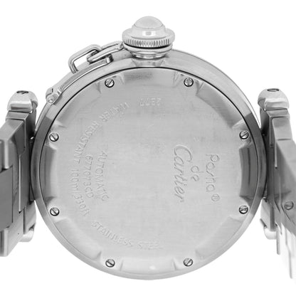 Cartier Stainless Steel 35mm Pasha GMT Automatic Watch 4 of 4