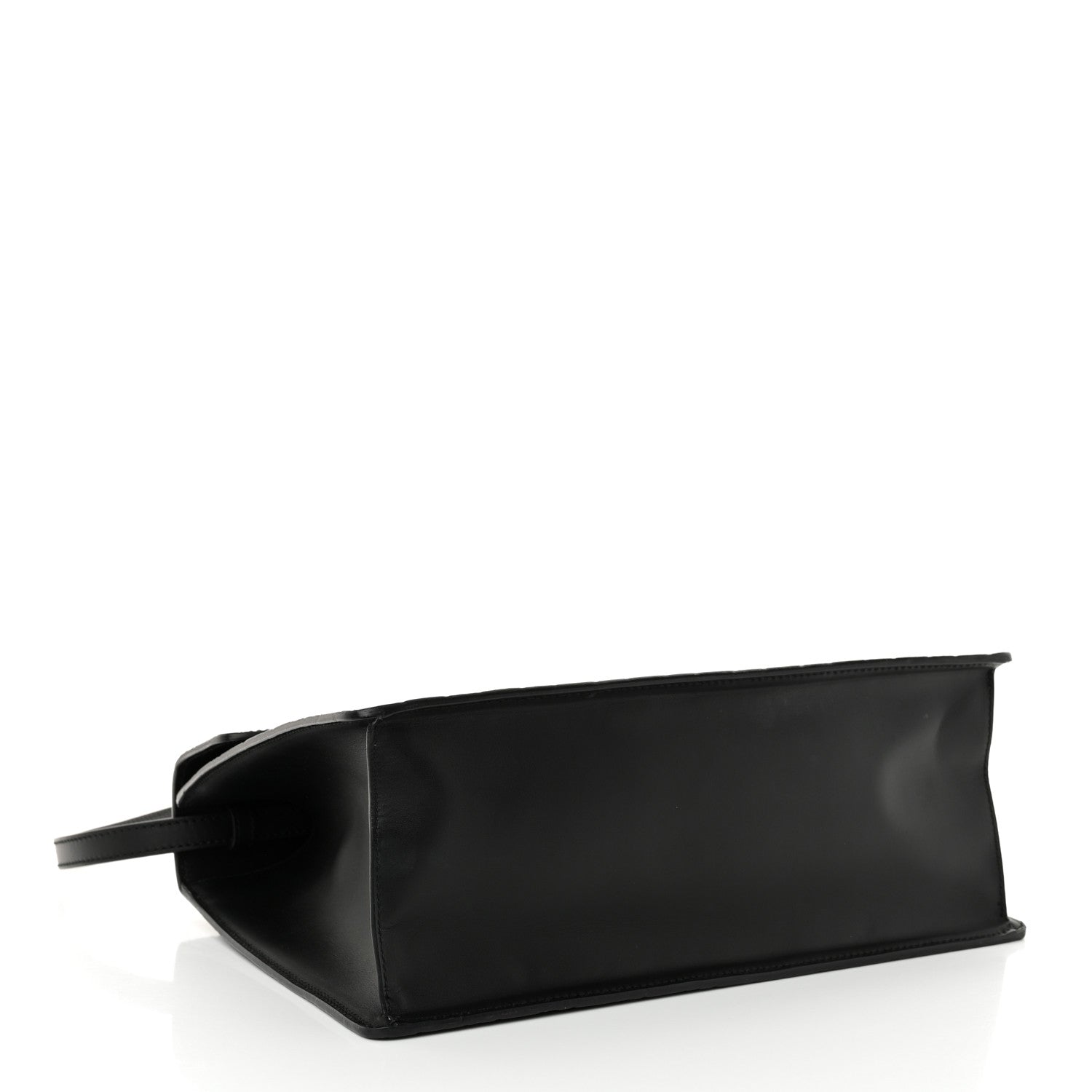 Gucci Guccissima Medium Sylvie Top Handle Bag Black Pink 4 of 16