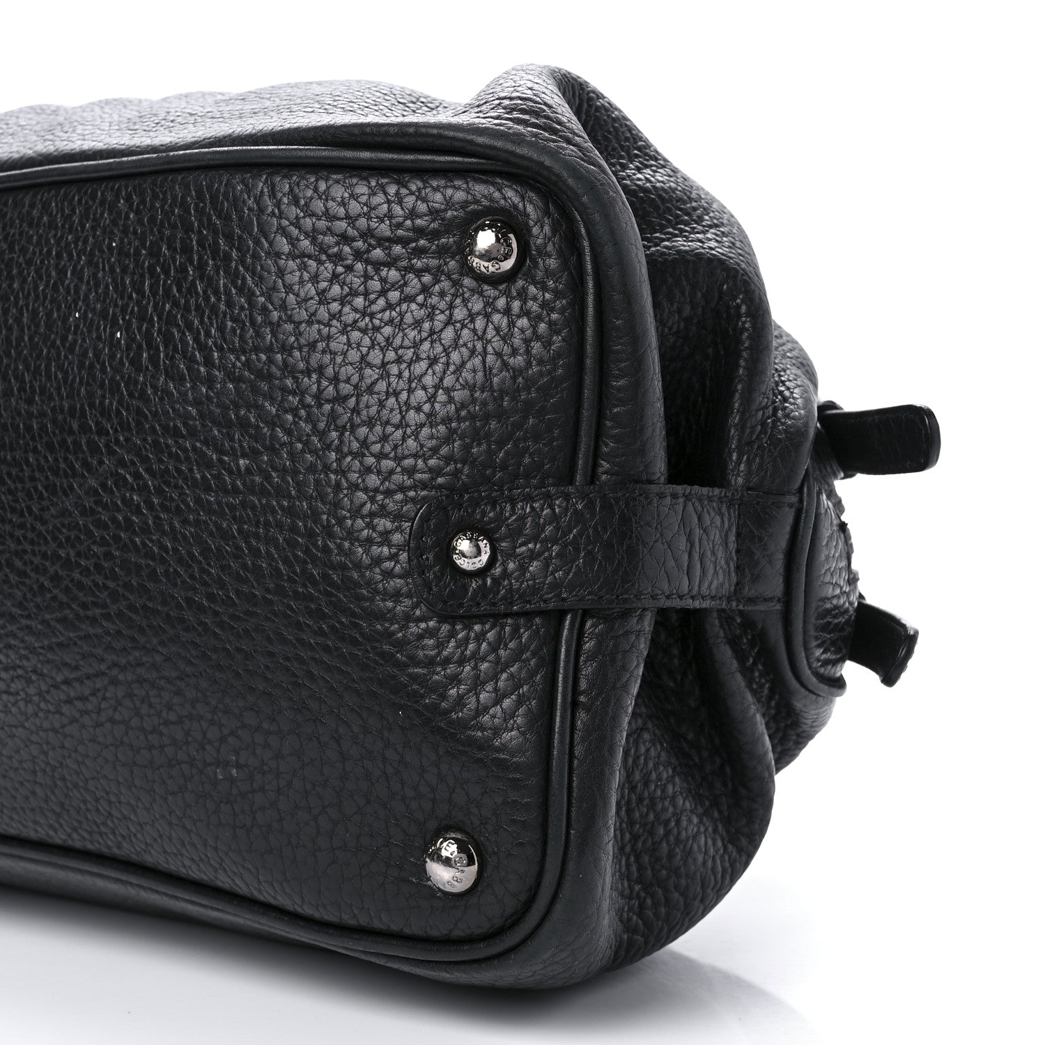 Dolce & Gabbana Grained Calfskin Miss Bunny Bag Black 1137369