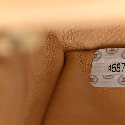 Chanel Lambskin Quilted Medium Single Flap Beige 7 of 15