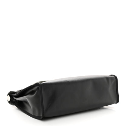 Hermes Toile H Berline Vache Hunter Herbag Zip PM 31 Black Ecru 5 of 13