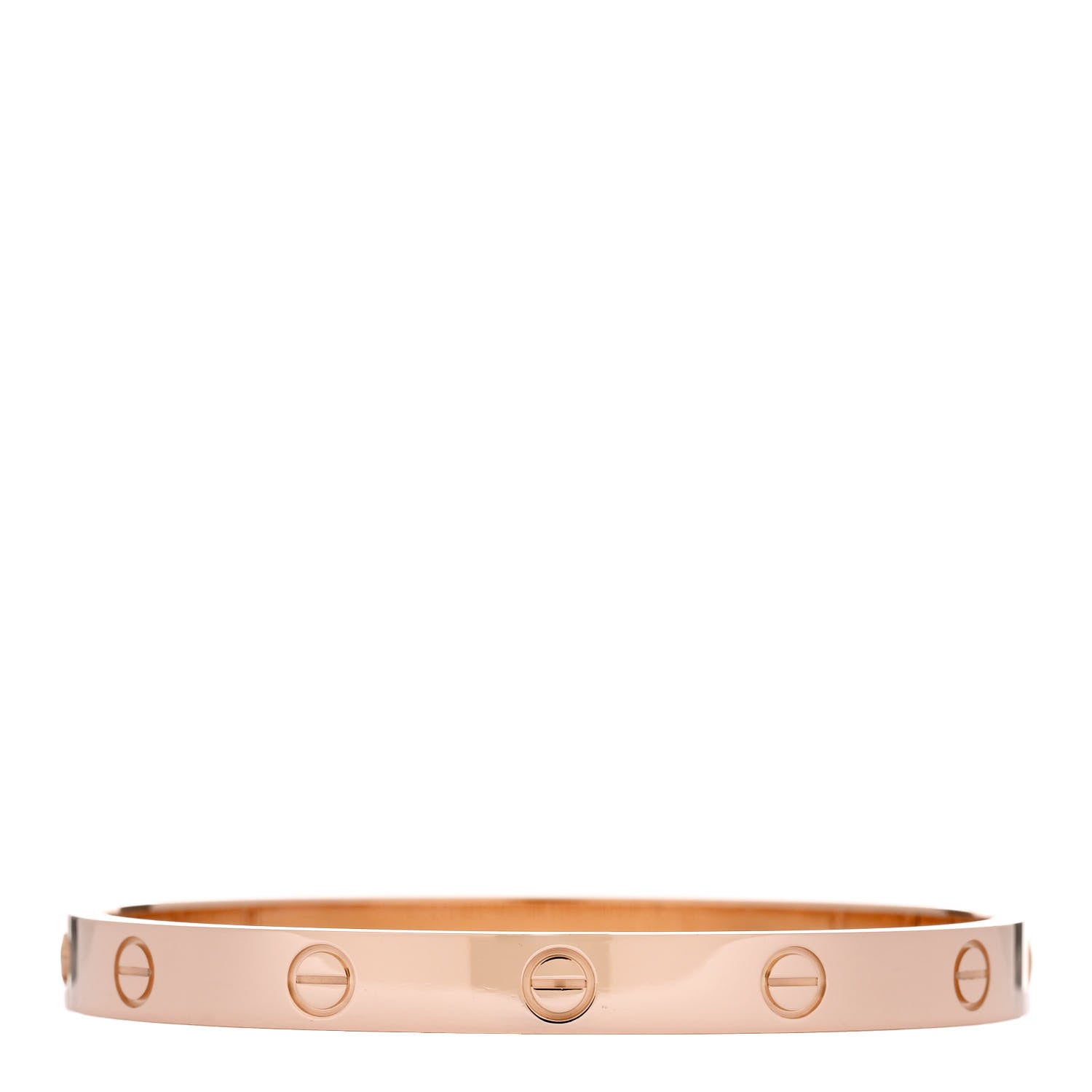 Cartier 18K Pink Gold LOVE Bracelet 17 2 of 6