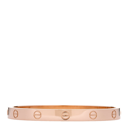 Cartier 18K Pink Gold LOVE Bracelet 17 2 of 6