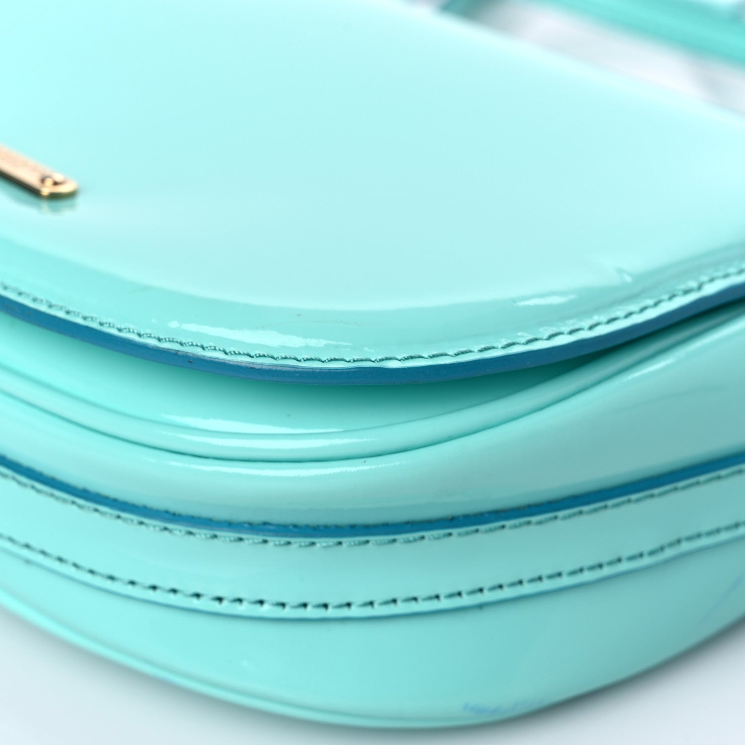 Burberry Patent Leather Leigh Small Crossbody Bag Opal 10 of 24