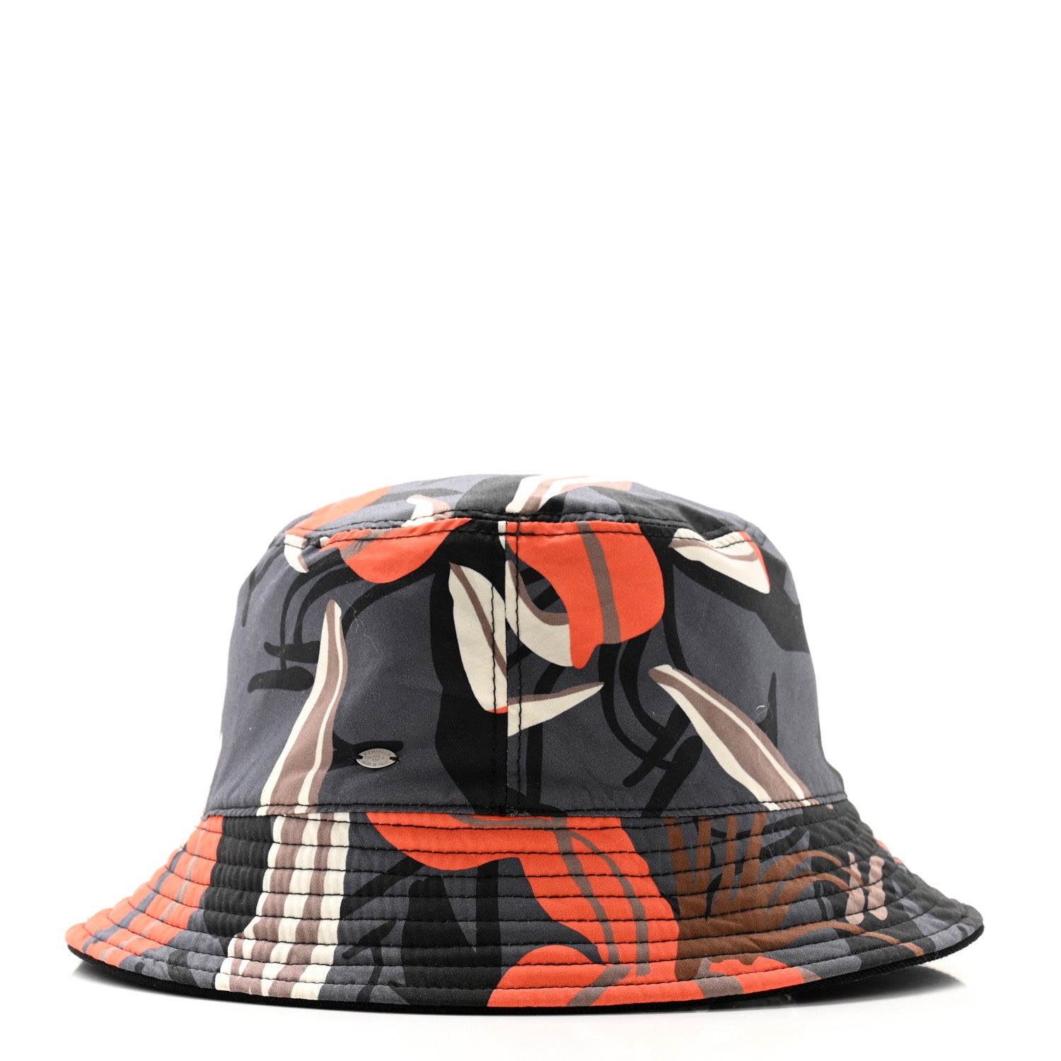 Chanel Canvas Reversible CC Bucket Hat S Black Multicolor 3 of 16