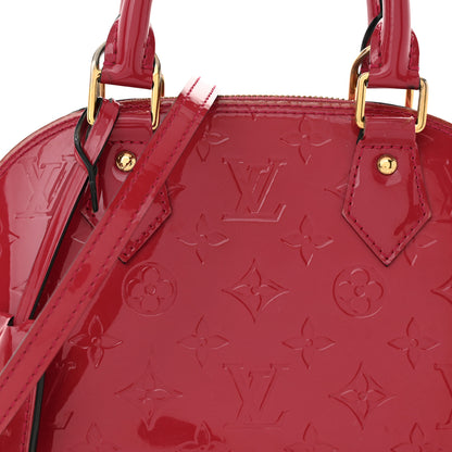 Louis Vuitton Vernis Alma BB Rose Indien 9 of 14