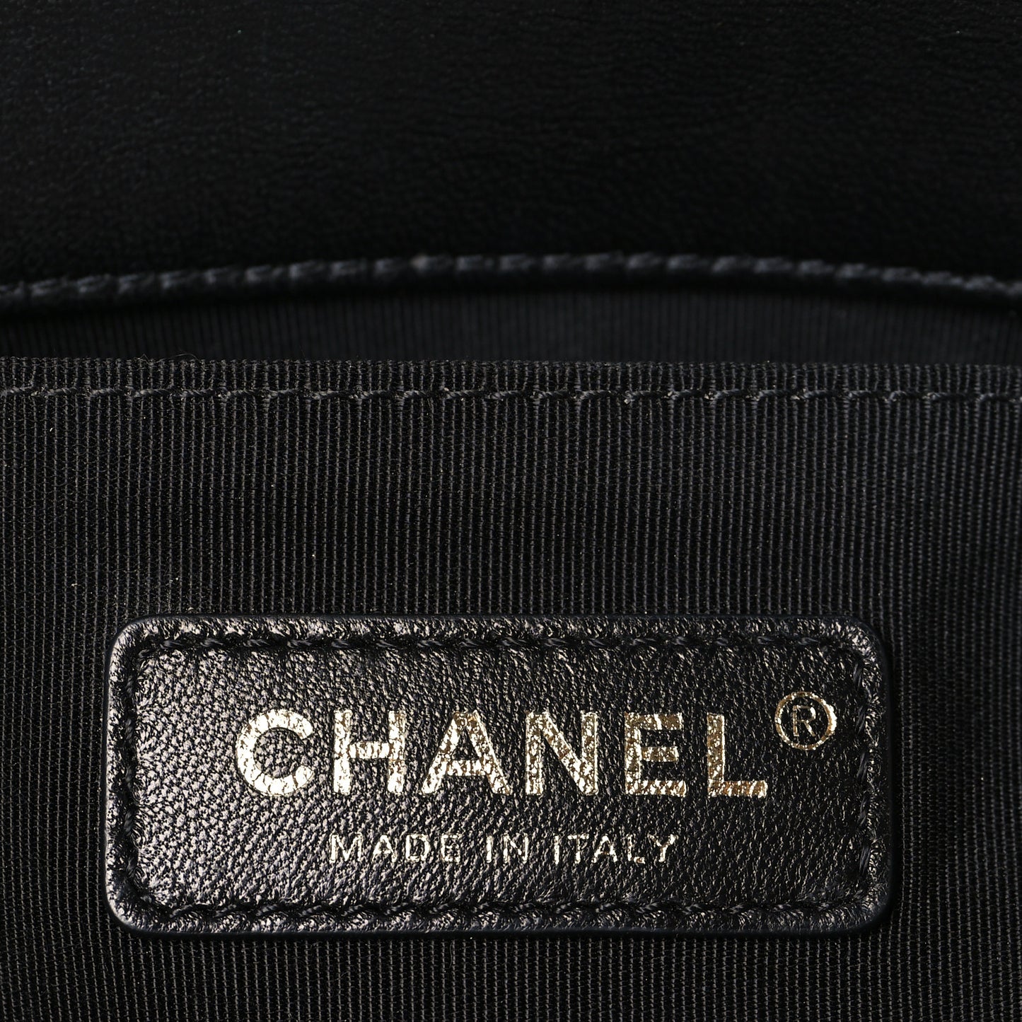 Velvet Chevron Quilted Small Boy Flap Black