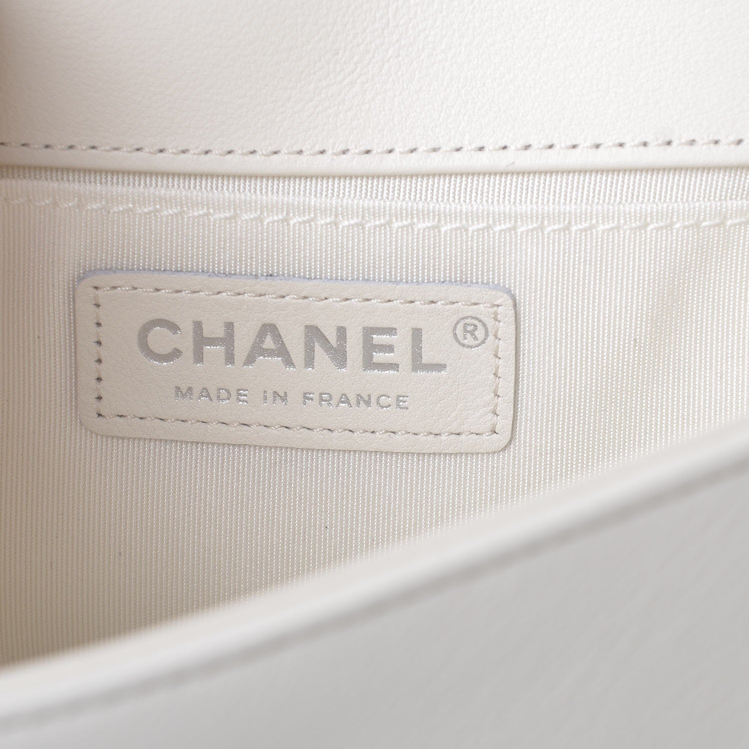 Chanel Lambskin Quilted Small Boy Flap White 6 of 8