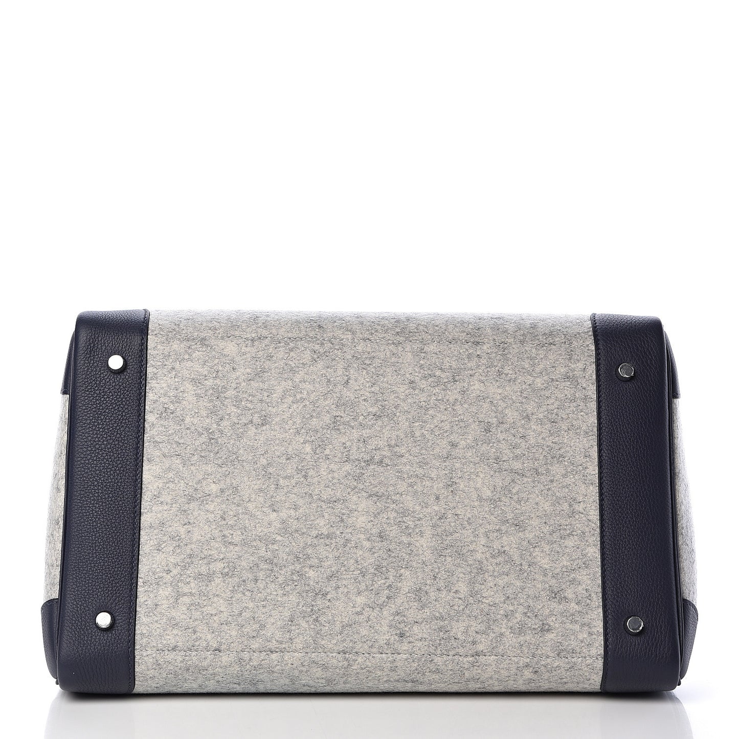 Togo Todoo Feutre HAC Birkin 40 Gris Clair Bleu Nuit