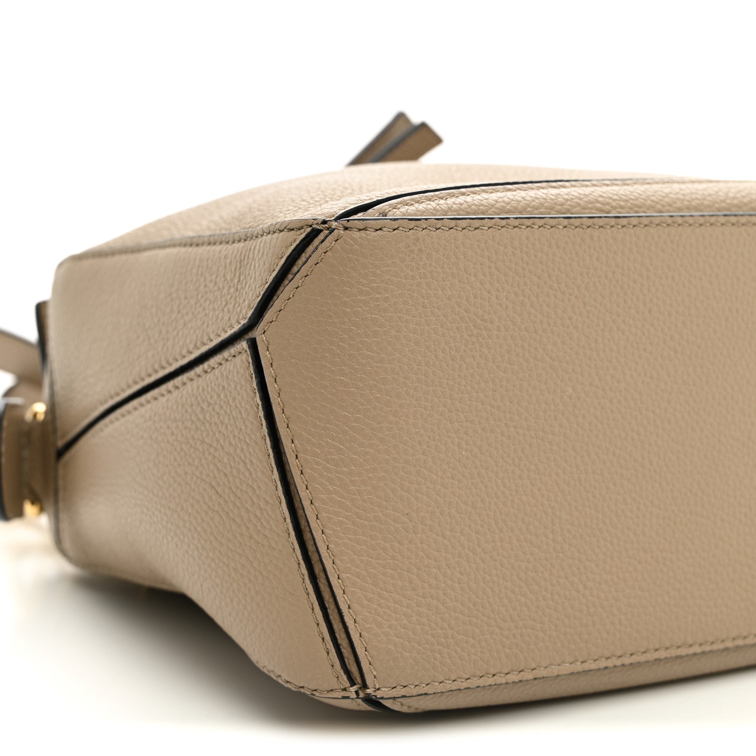 Loewe Grained Calfskin Small Puzzle Bag Sand 8 of 9