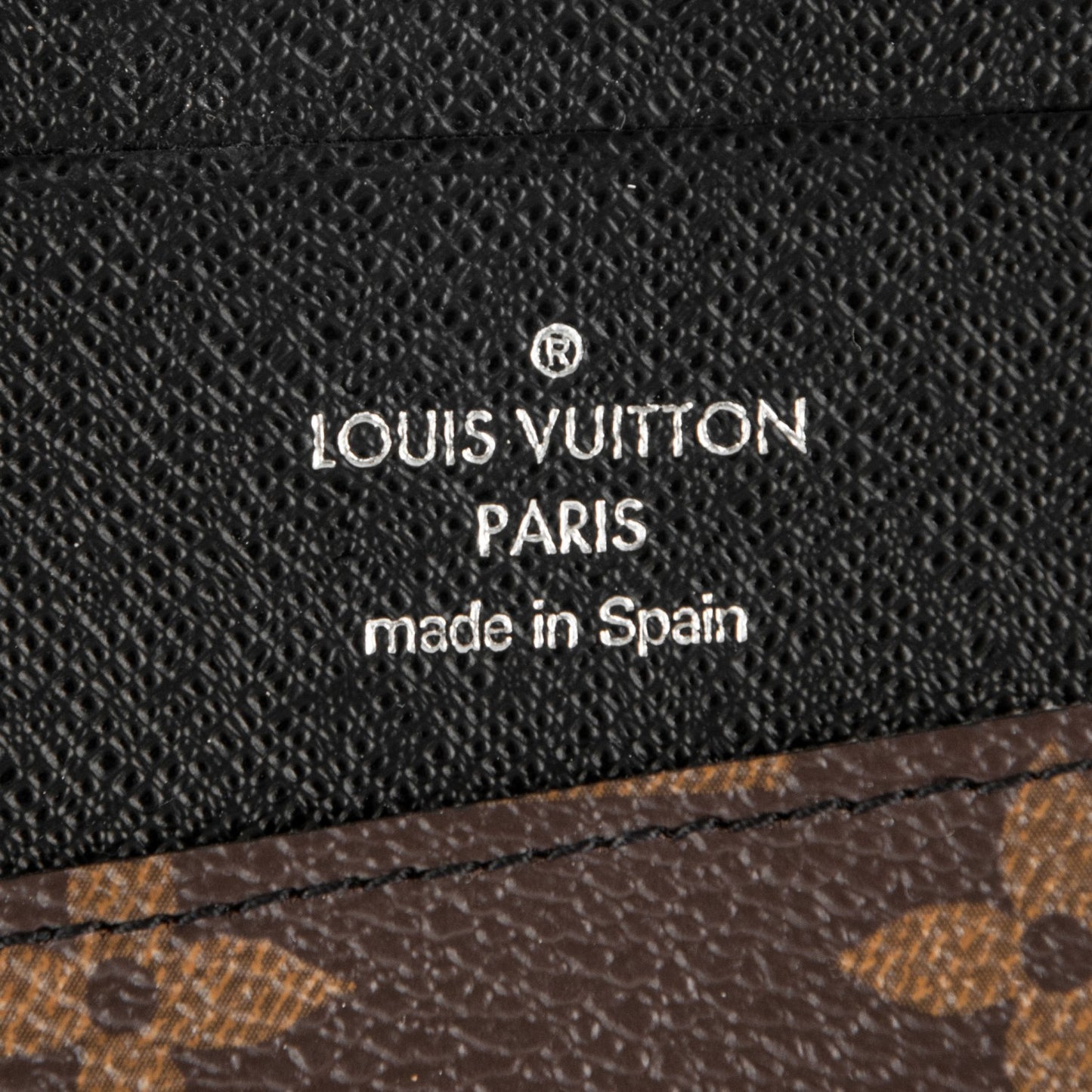 Monogram Macassar Vertical Zippy Wallet