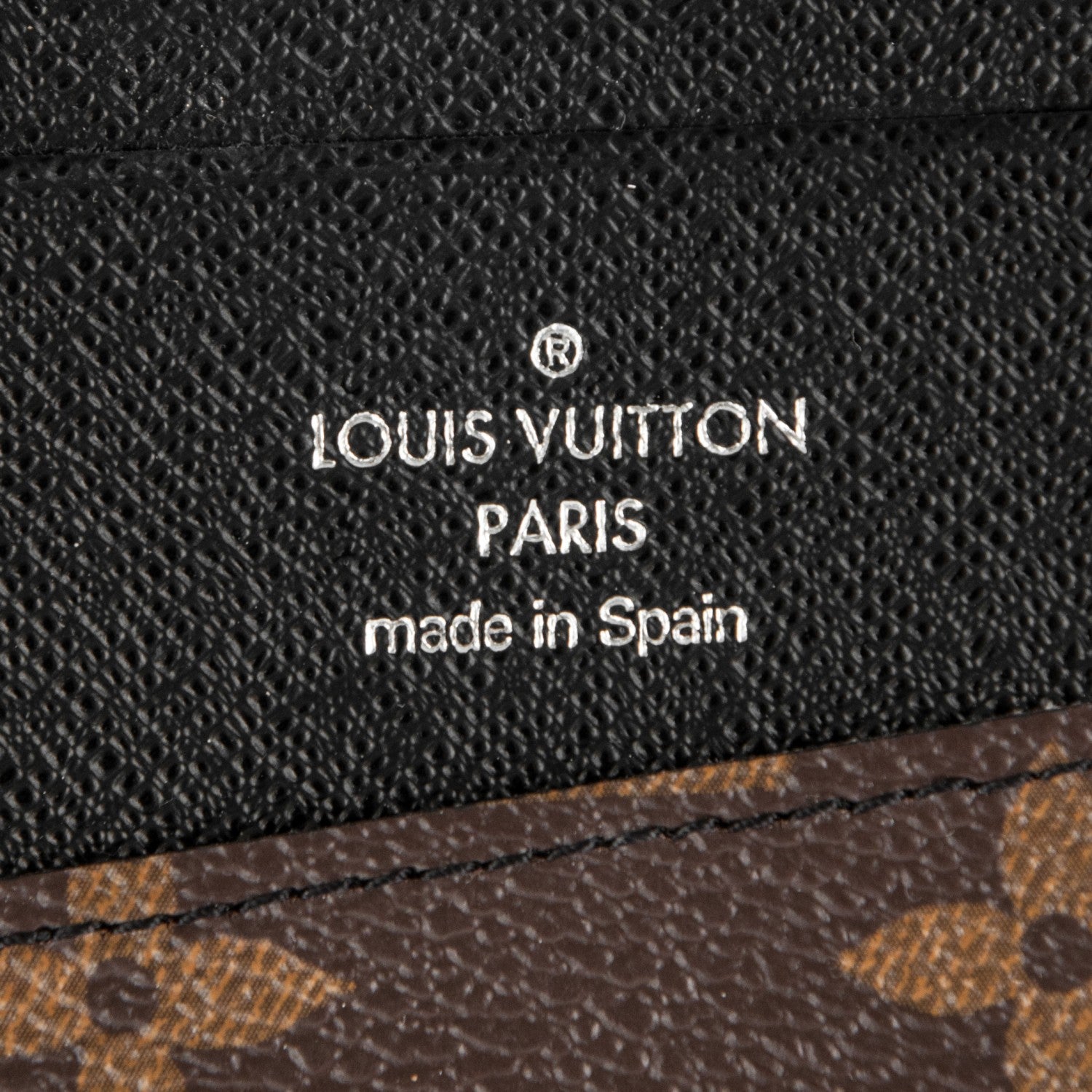 Louis Vuitton Monogram Macassar Vertical Zippy Wallet 6 of 7