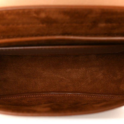 Saint Laurent Smooth Vintage Calfskin Small Kaia Satchel Brown Gold 5 of 12