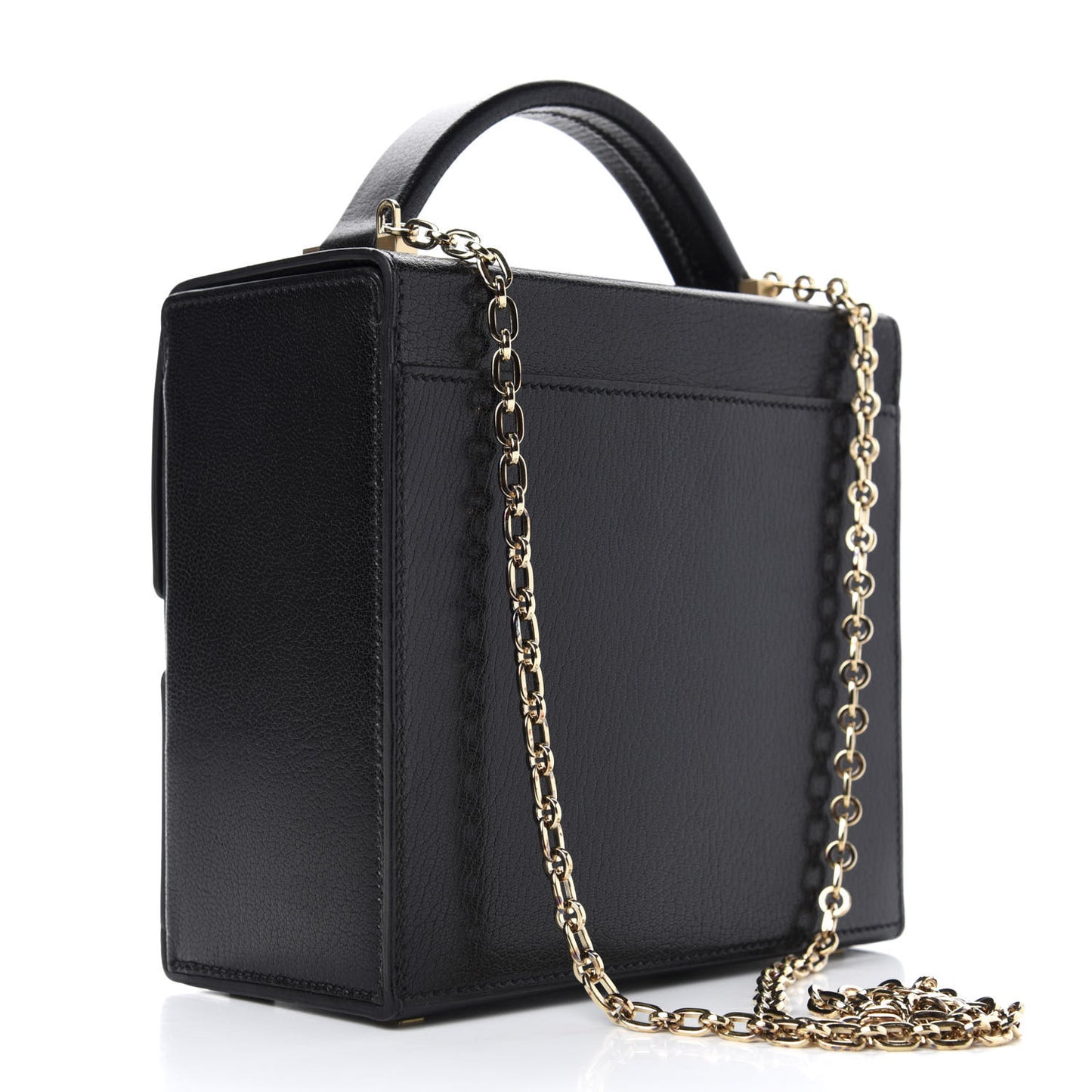 Chevre Chamkila Cinhetic Boxy Top Handle Bag Black