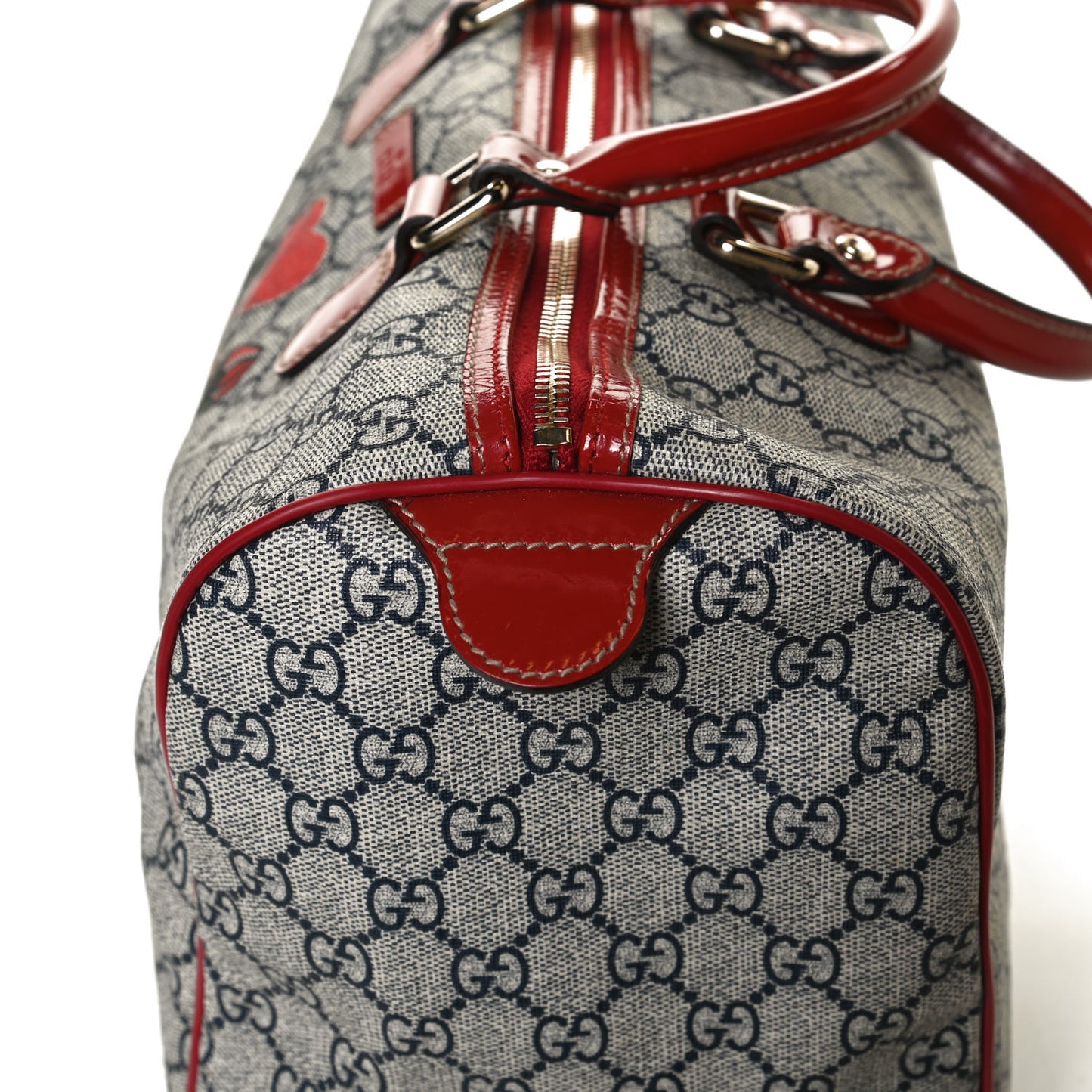 GG Plus Monogram Tattoo Heart Medium Joy Boston Red