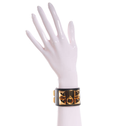 Hermes Chamonix Collier de Chien CDC Bracelet Black Small 2 of 8