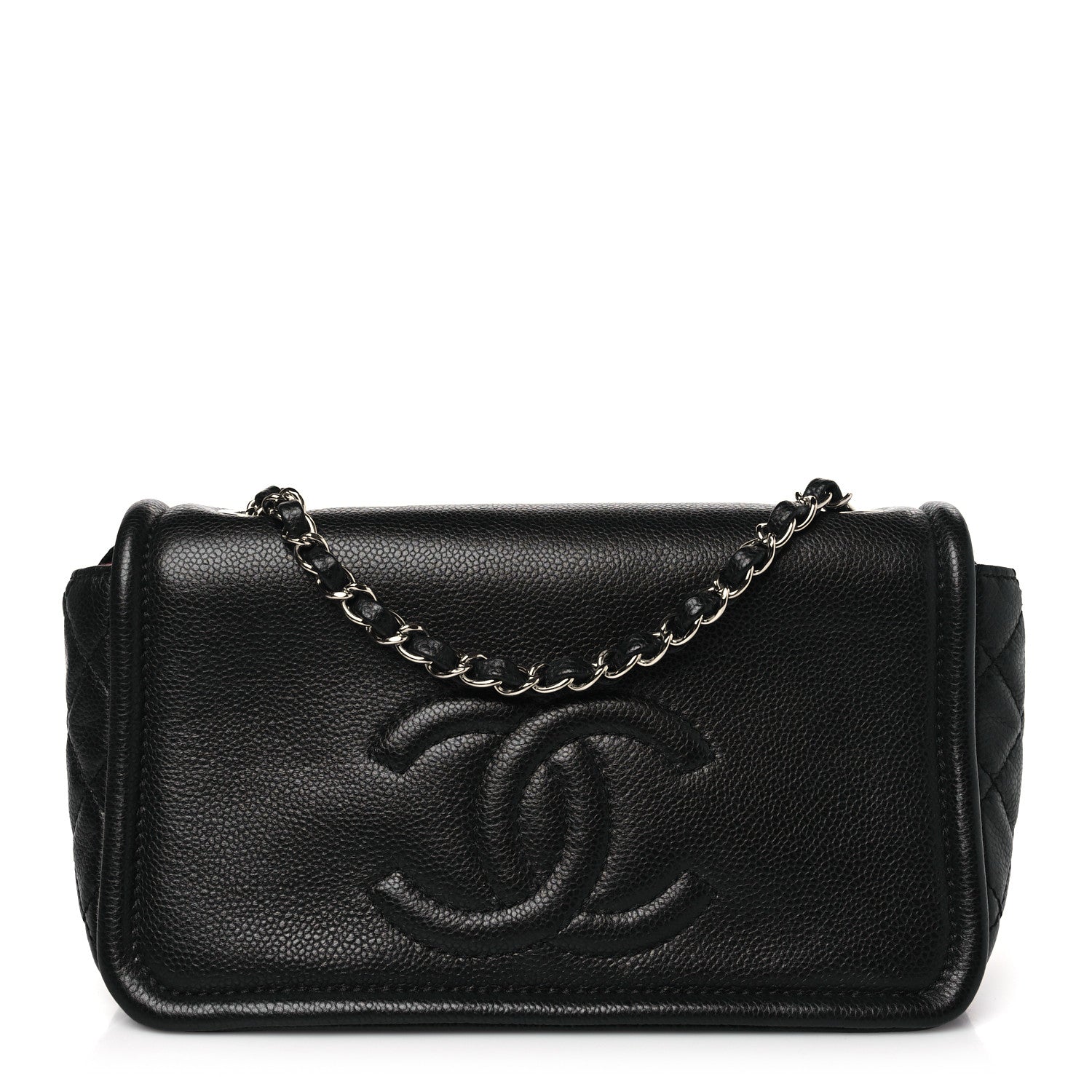 Chanel Caviar Medium Timeless CC Flap Black 1 of 9