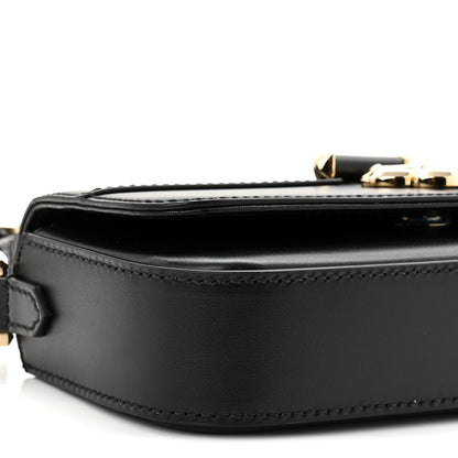 Jimmy Choo Calfskin Mini Avenue Shoulder Bag Black 8 of 9