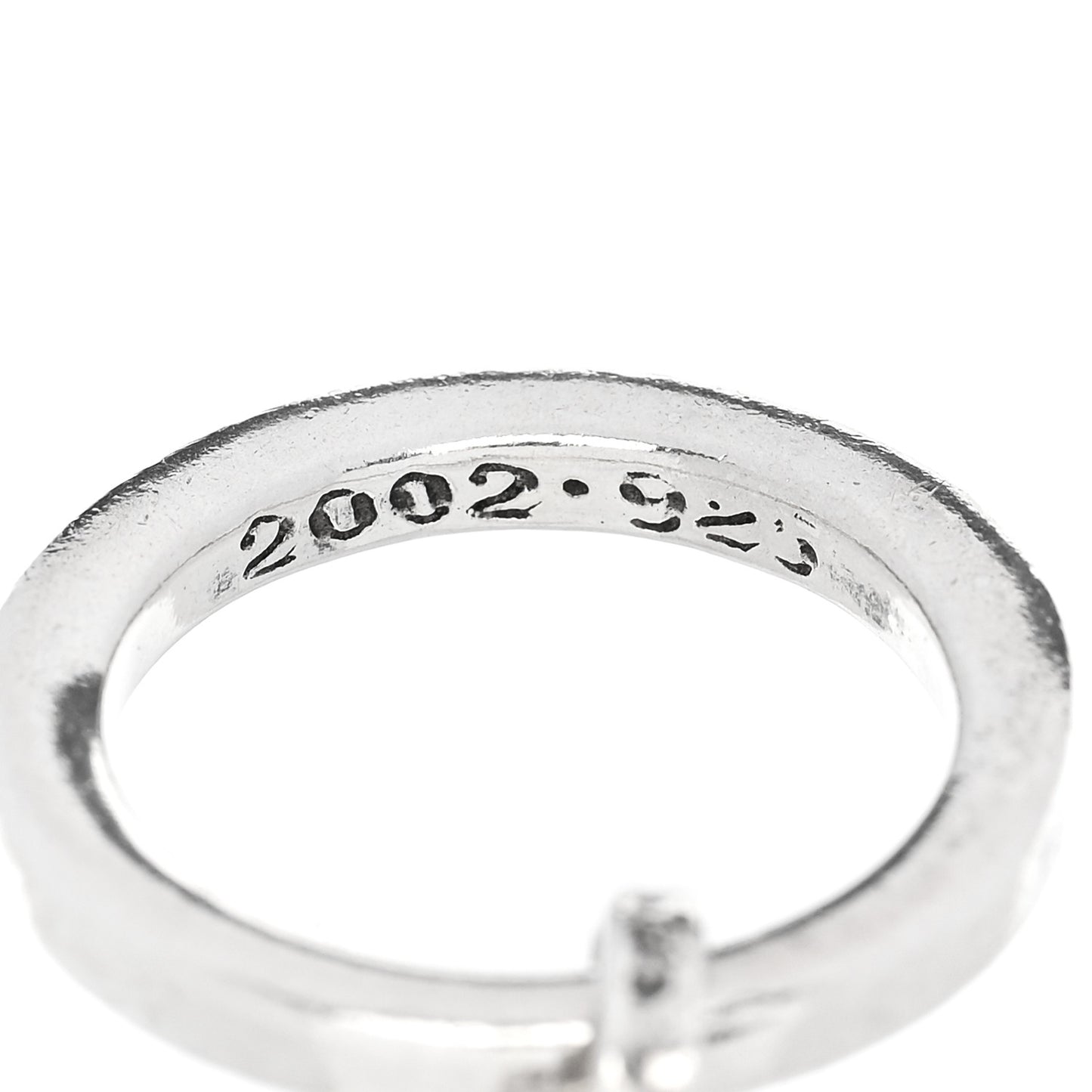 Sterling Silver Cross Celtic Charm Ring 51 5.75